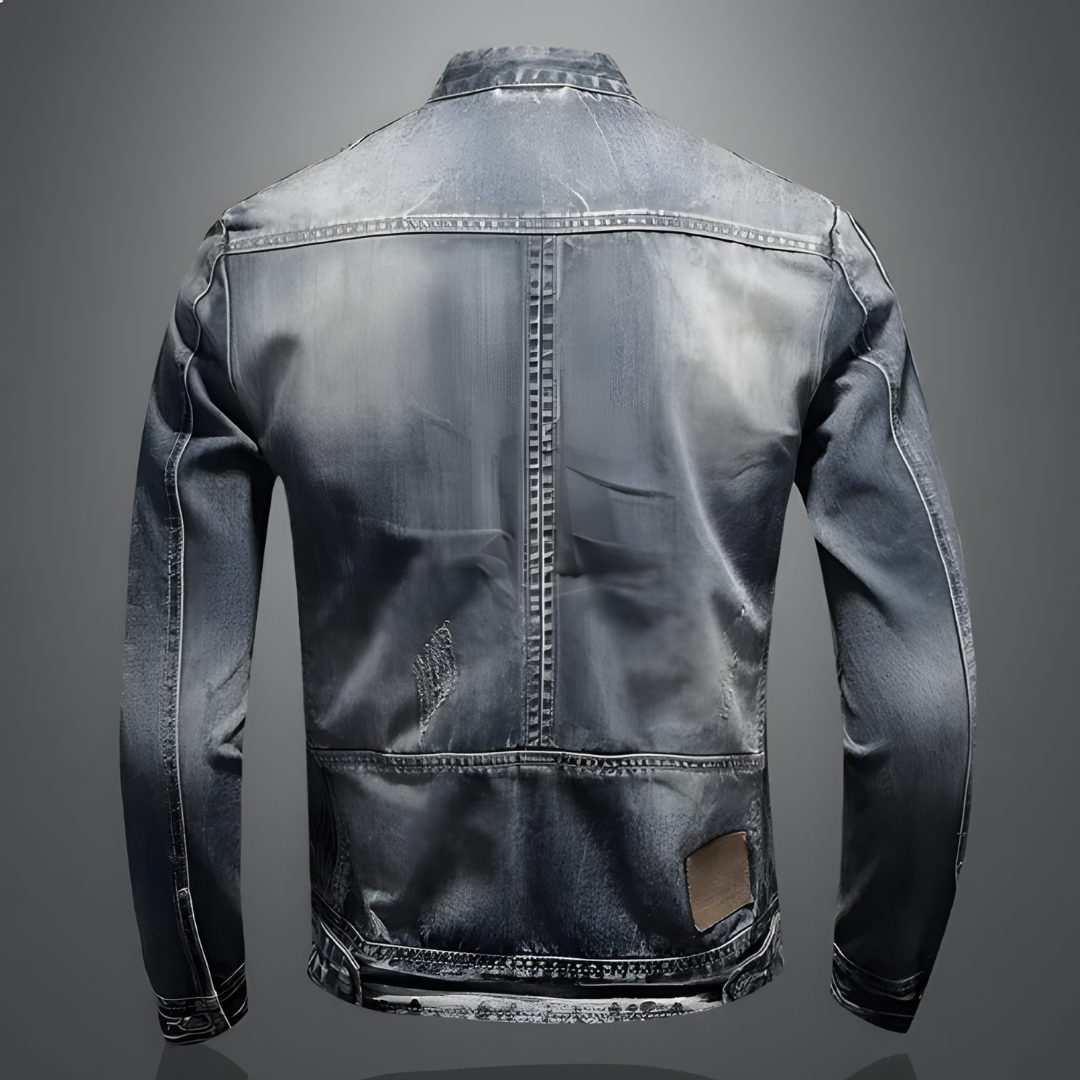 John | Stylische Jeansjacke für Biker