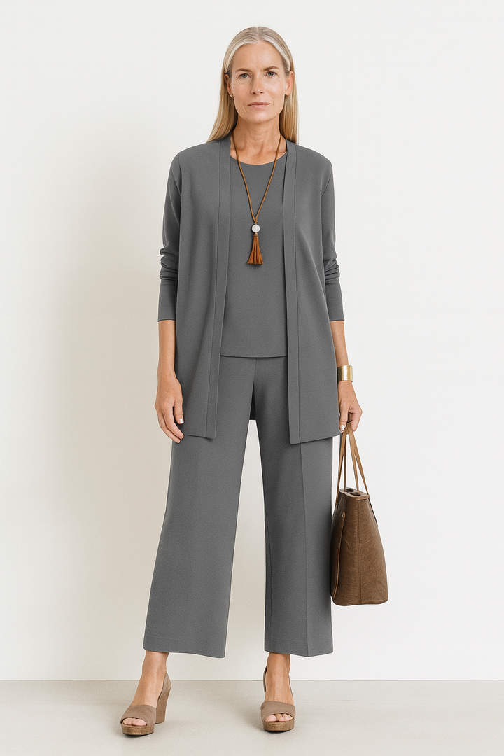 Elowyn | Elegantes dreiteiliges Damen-Set