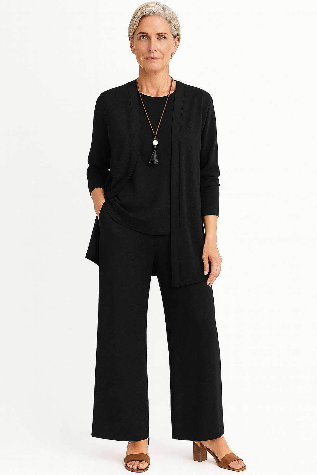 Elowyn | Elegantes dreiteiliges Damen-Set