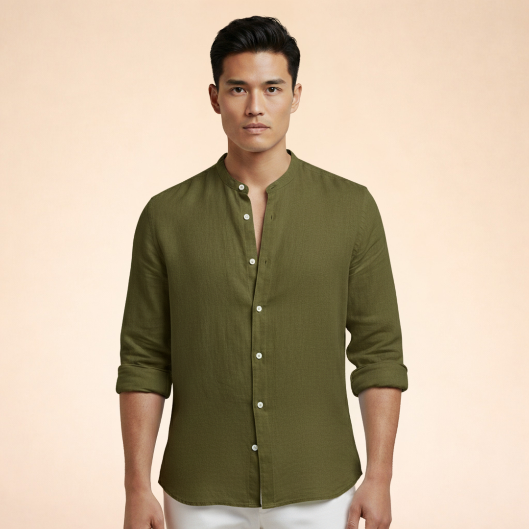 Pedro | Stylisches &amp; Atmungsaktives Leinenhemd