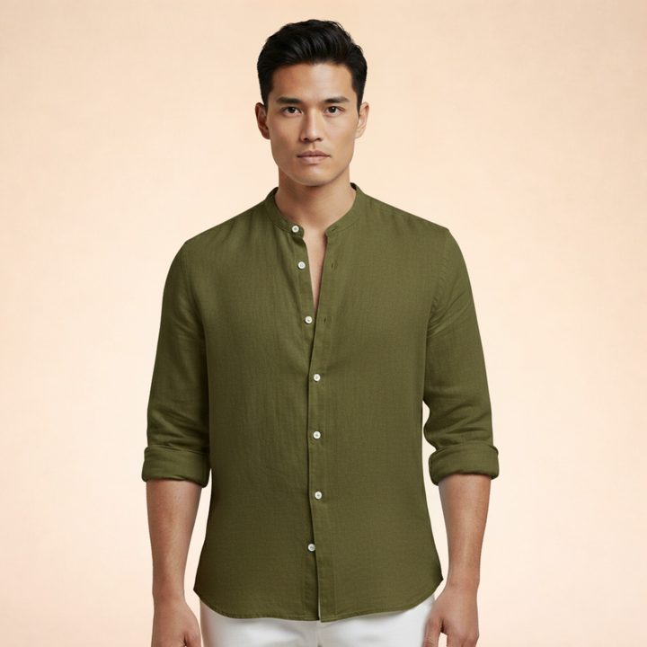 Pedro | Stylisches &amp; Atmungsaktives Leinenhemd