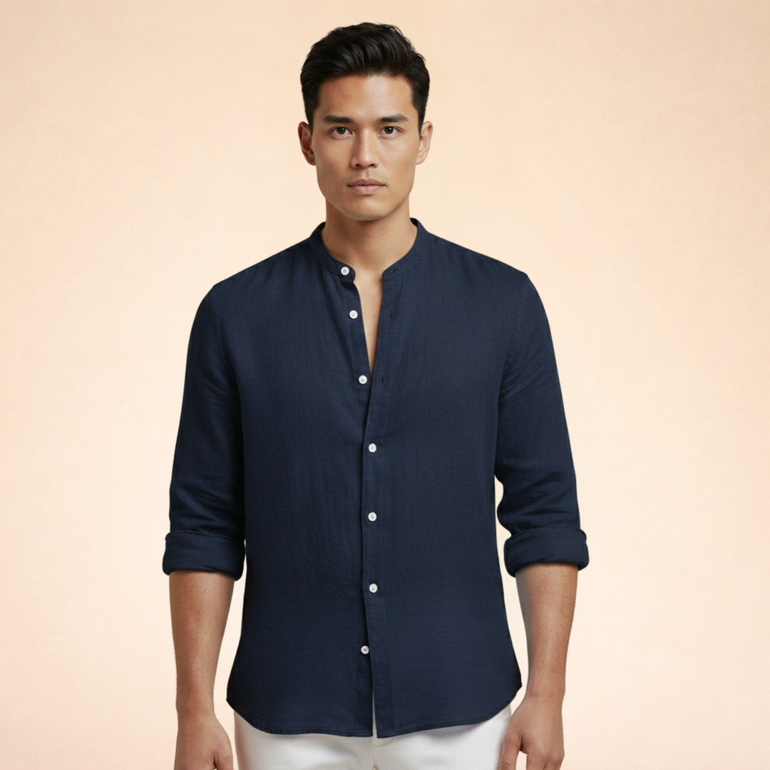 Pedro | Stylisches &amp; Atmungsaktives Leinenhemd