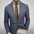 Blue checkered