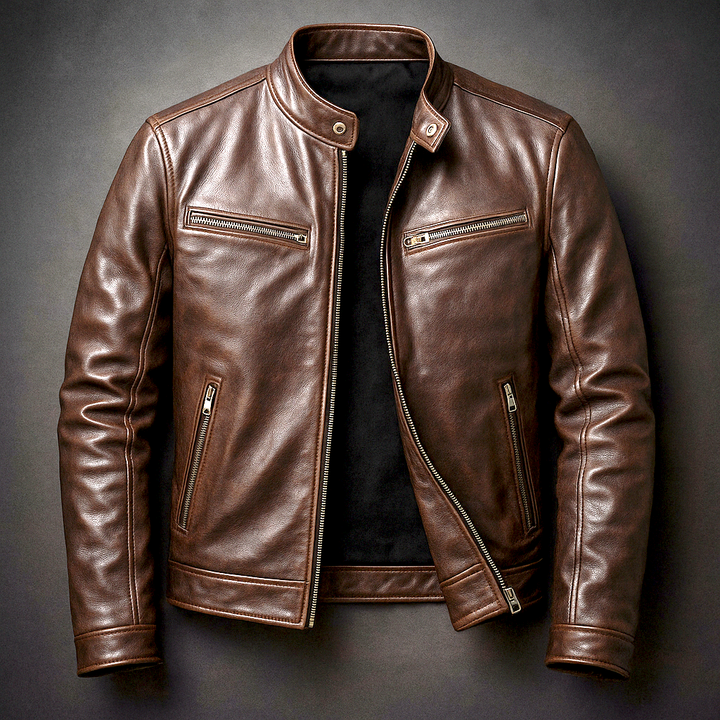 Ryder | Giacca da Uomo Premium in Pelle Senza Tempo