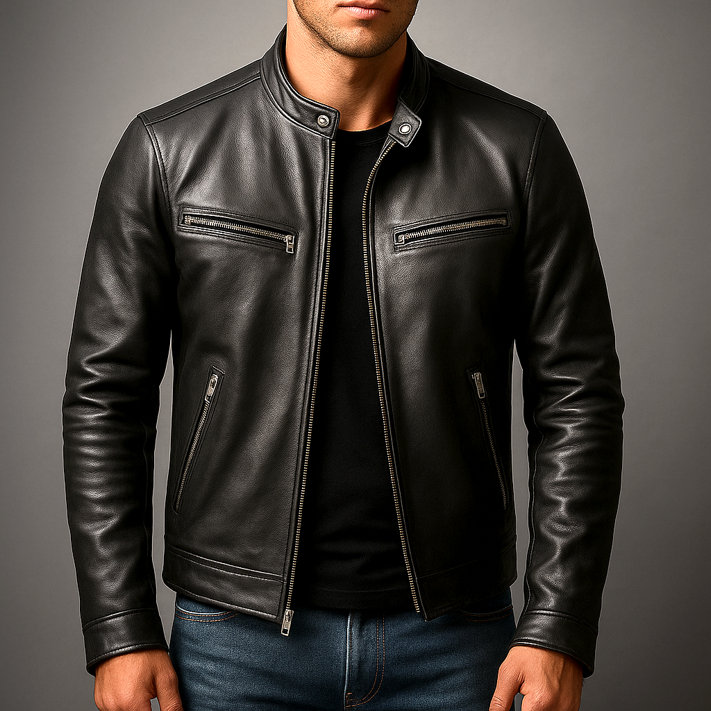 Ryder | Giacca da Uomo Premium in Pelle Senza Tempo