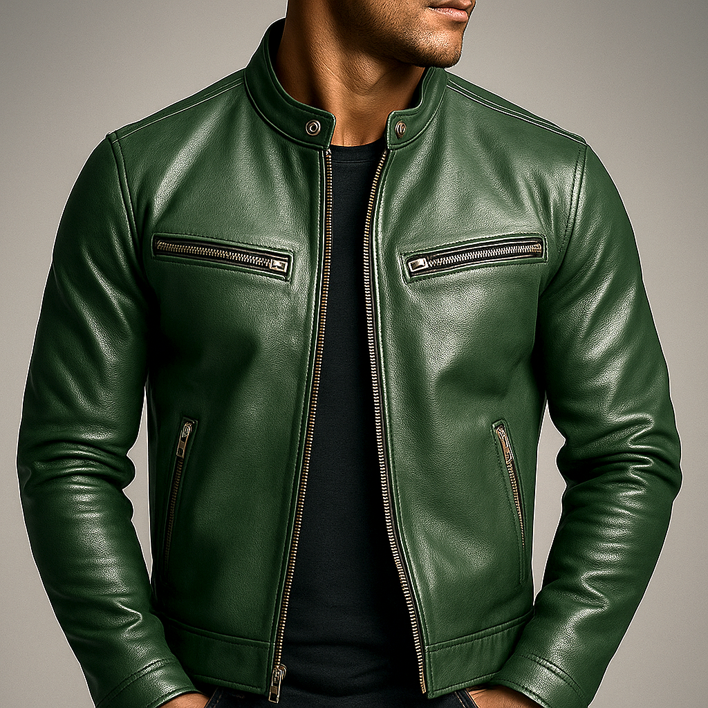Ryder | Giacca da Uomo Premium in Pelle Senza Tempo