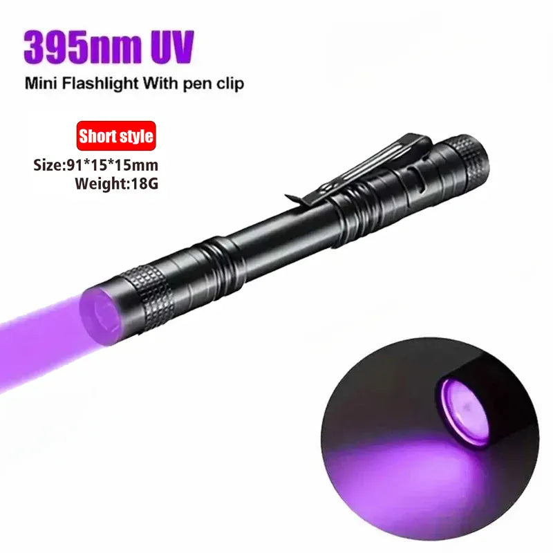 UV Light Torch for Surface Detection