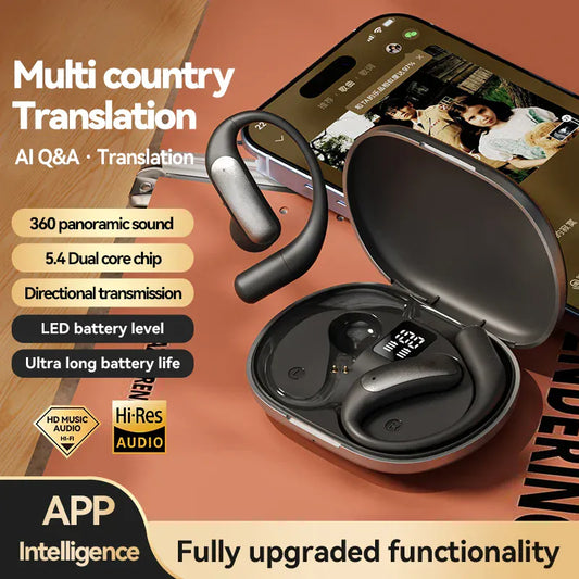 AI Translation Bluetooth Headphones