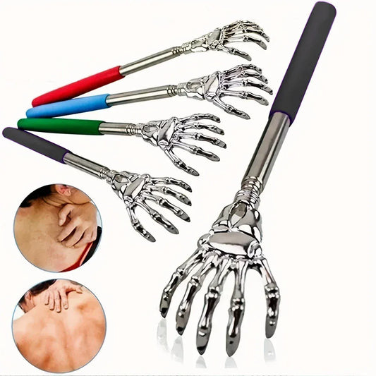Portable Extendable Back Scratcher – Stainless Steel