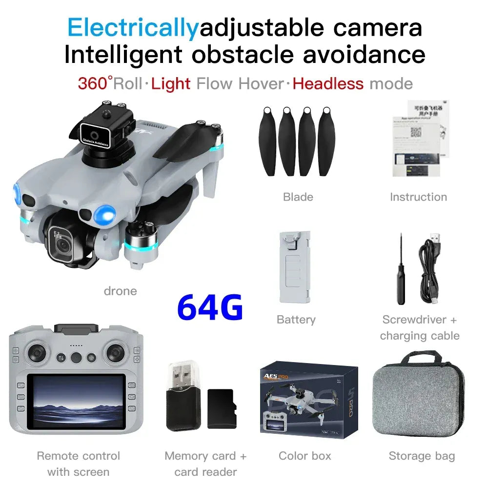 5G HD Aerial Photography Drone with Screen