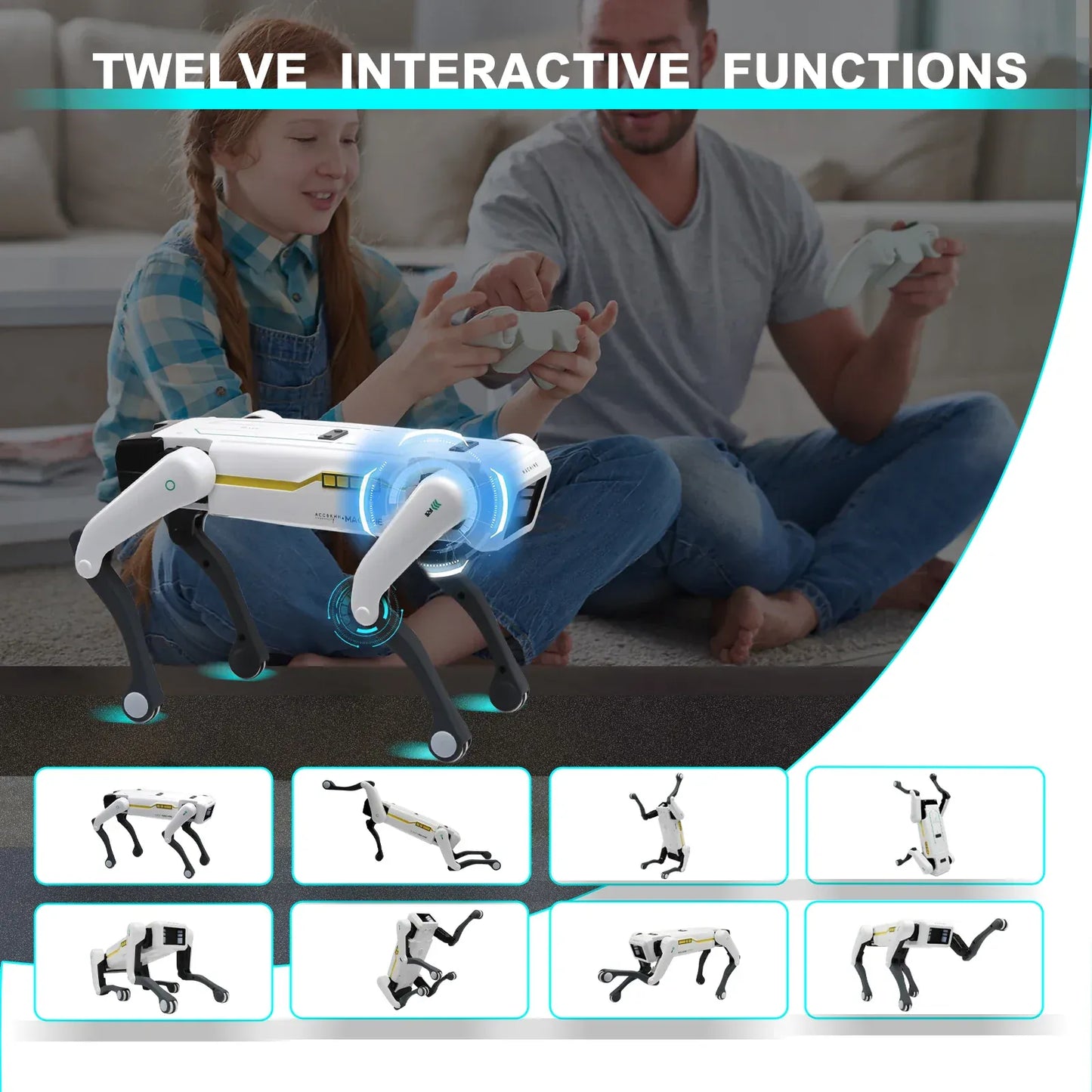 Interactive AI Robot Dog