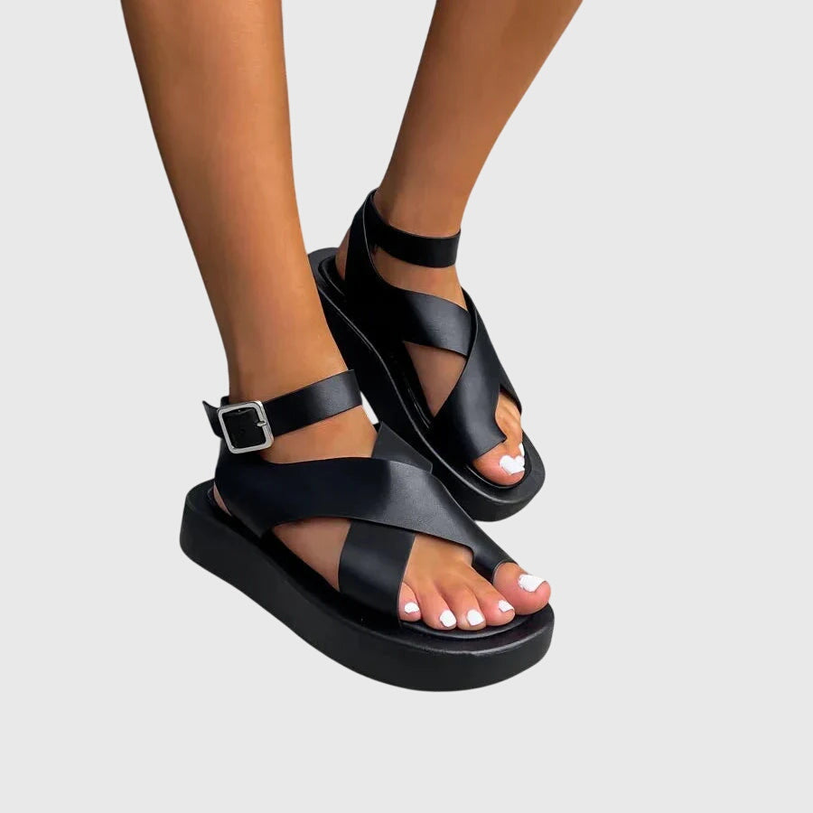 Valeria | Women’s Strappy Platform Gladiator Sandals
