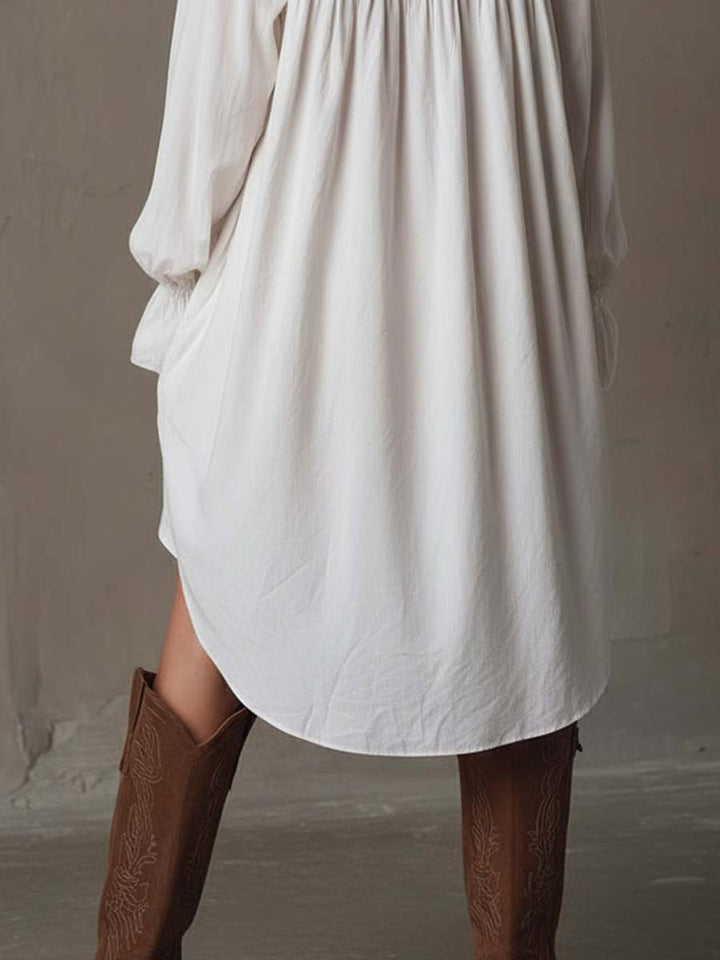 Dahlia | Asymmetrical Lace Mini Dress