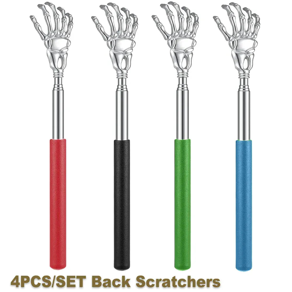 Portable Extendable Back Scratcher – Stainless Steel