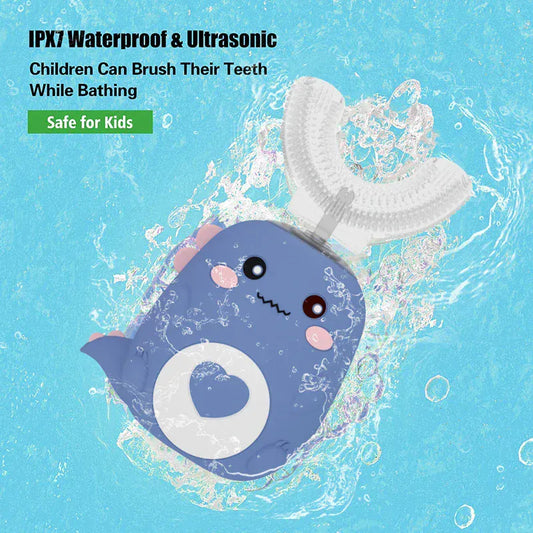 360° smart U-shaped kids electric toothbrush