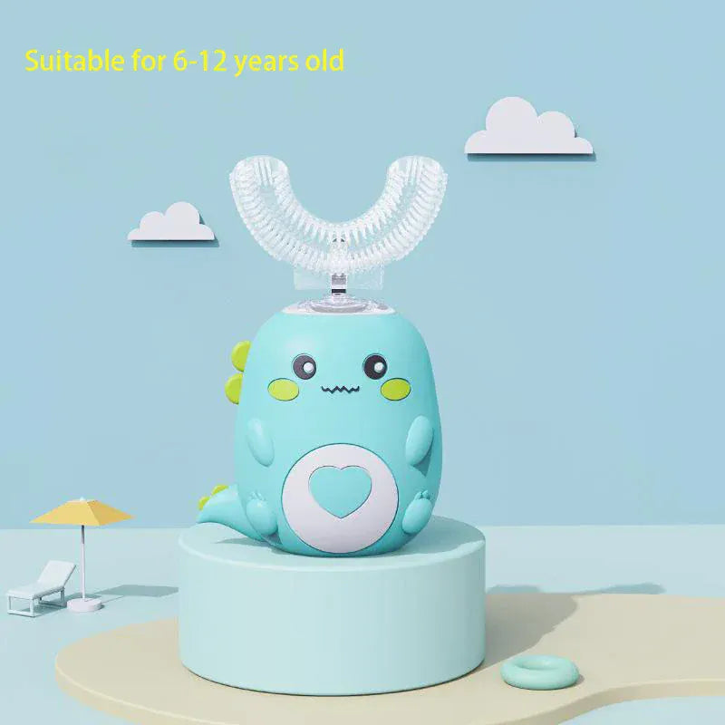 360° smart U-shaped kids electric toothbrush