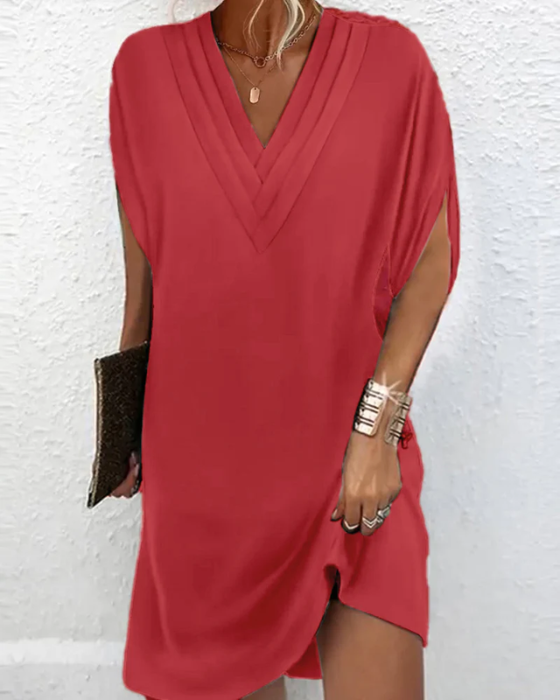 Alira | Elegant V-Neck Wrap Dress
