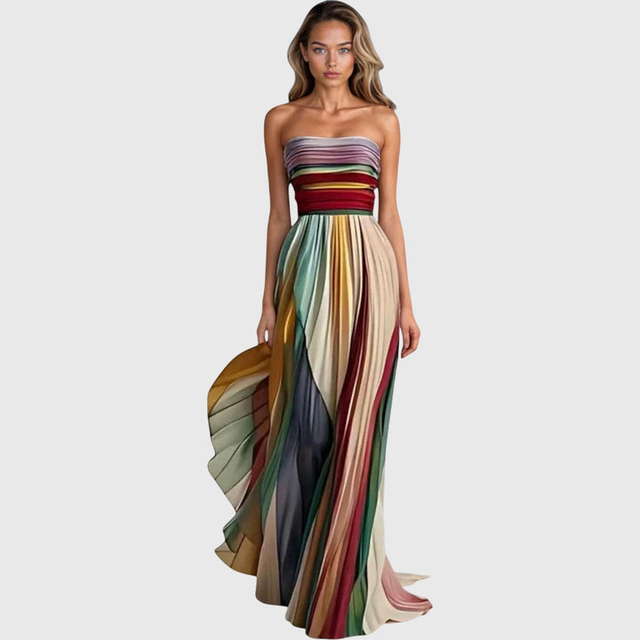 Celestine | Elegant Flowing Maxi Dress