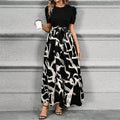 Monochrome Abstract Black