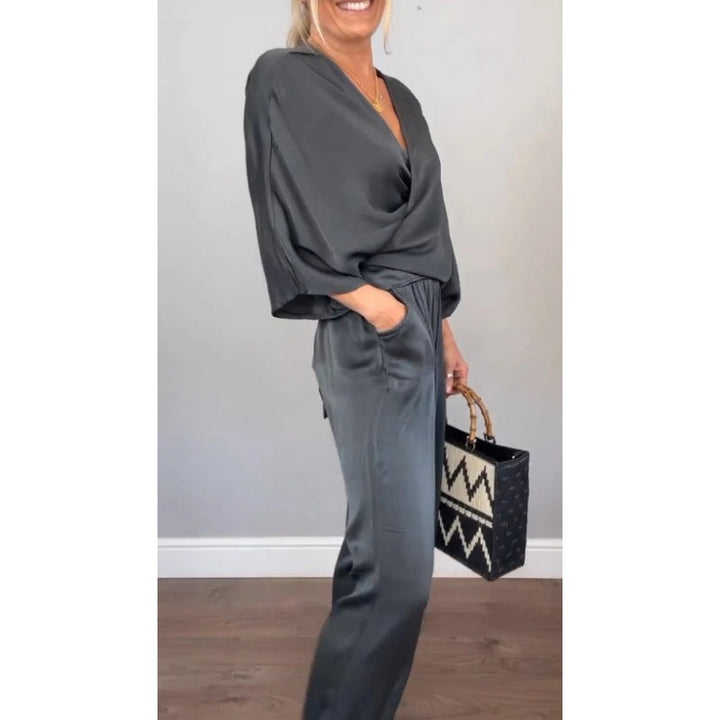 Velmira | Luxe Wrap Two-Piece Set