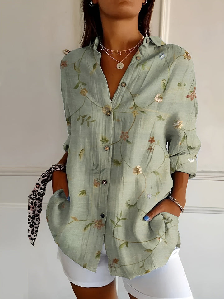 Almira | Elegant and Versatile Women’s Button-Down Shirt