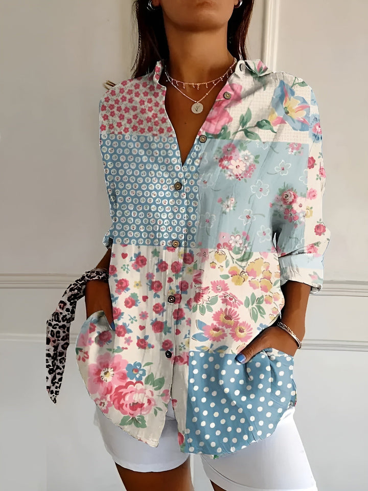 Almira | Elegant and Versatile Women’s Button-Down Shirt