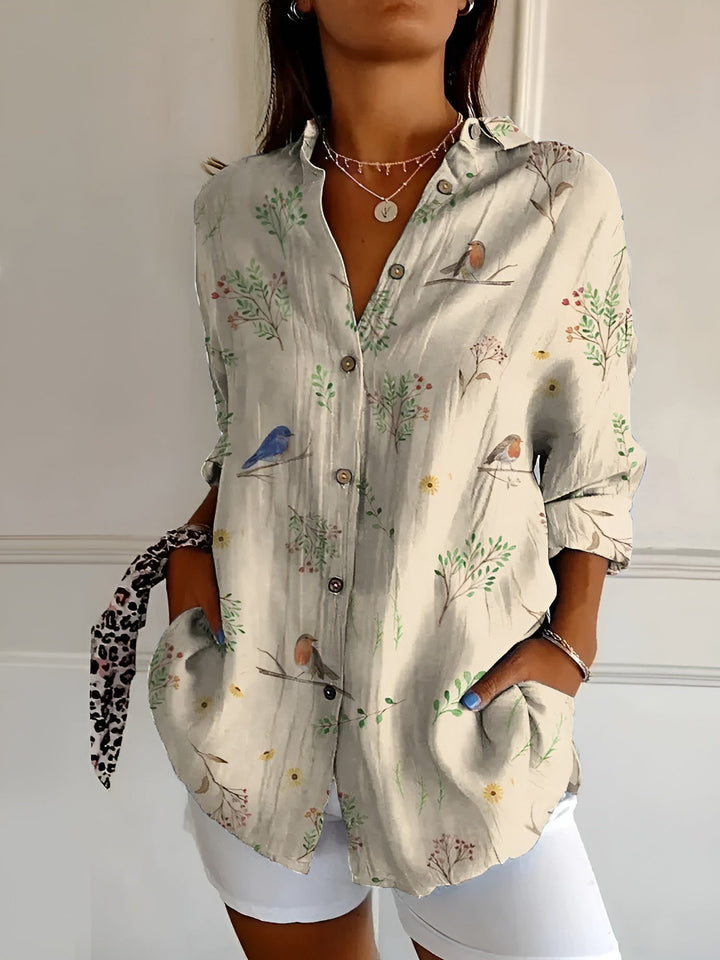 Almira | Elegant and Versatile Women’s Button-Down Shirt