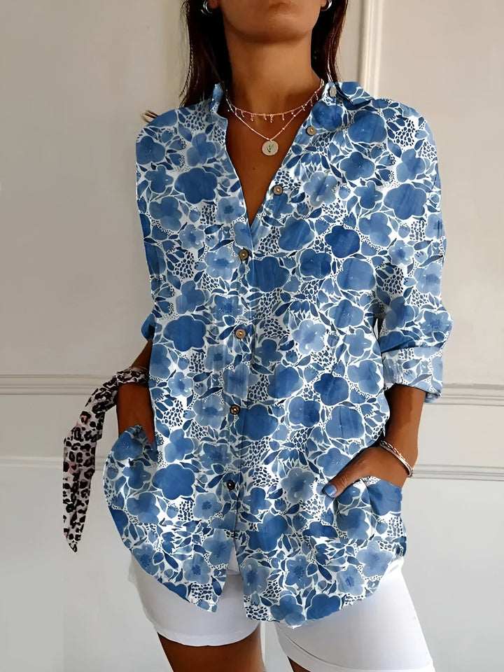 Almira | Elegant and Versatile Women’s Button-Down Shirt