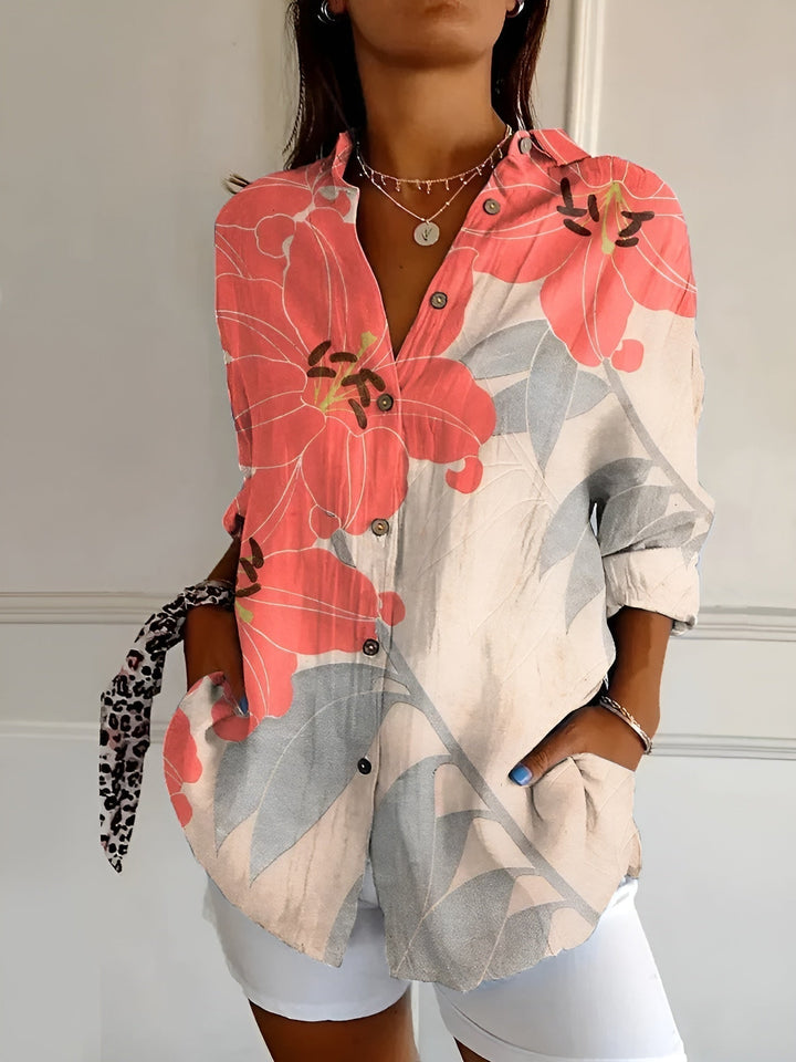 Almira | Elegant and Versatile Women’s Button-Down Shirt
