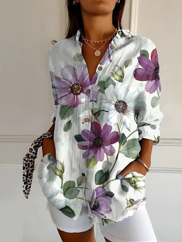 Almira | Elegant and Versatile Women’s Button-Down Shirt
