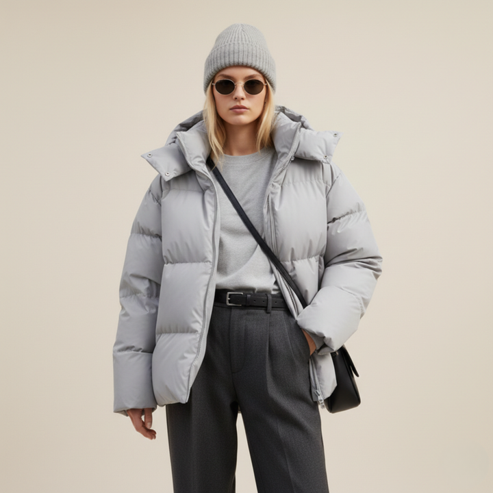 Theresa | Stilvolle gesteppte Winter-Pufferjacke