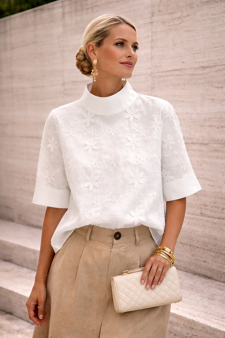 Sofia | Elegant High-Neck Women&