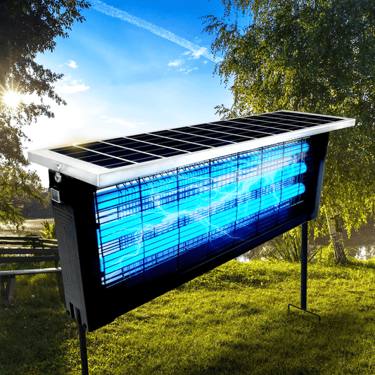 Outdoor Solar Bug Zapper #2025 Upgraded Solar Bug Zapper (4000 sq.ft)