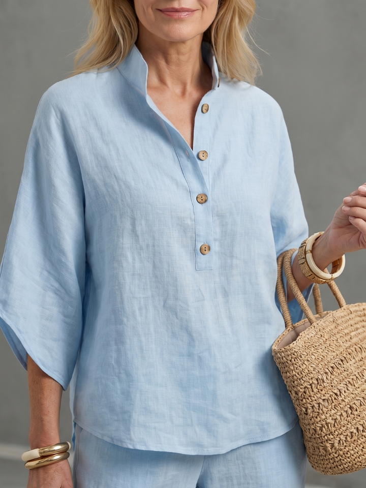 Ariselle | Elegant Tunic &amp; Pants Set