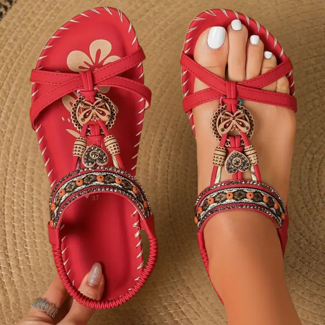 Chloe | Atmungsaktive Komfort-Sommersandalen