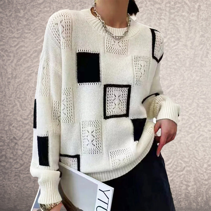 Seraphine | Eleganter warmer Winterpullover für Damen
