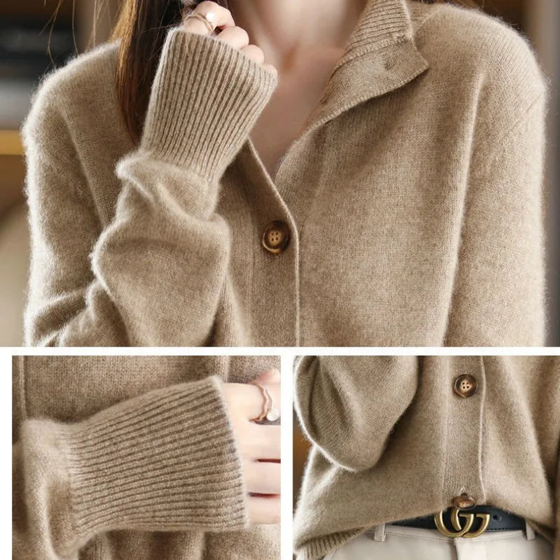 Jennifer | Weicher &amp; vielseitiger Winter-Cardigan