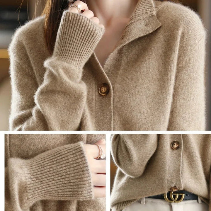 Jennifer | Weicher &amp; vielseitiger Winter-Cardigan