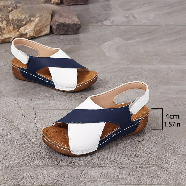 Mila | Elegant Ergonomic Wedge Sandals