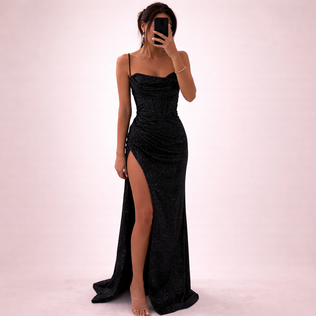 Seraphina | Sequin Elegant Maxi Dress