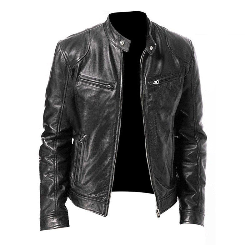 William | Comfortable &amp; Timeless Leather Jacket