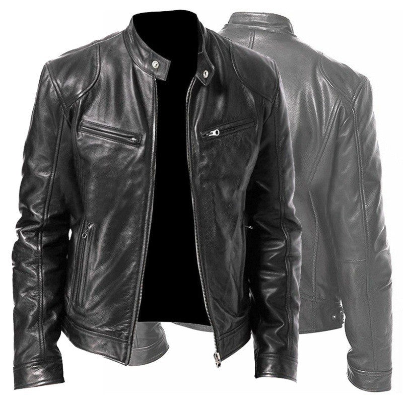William | Comfortable &amp; Timeless Leather Jacket