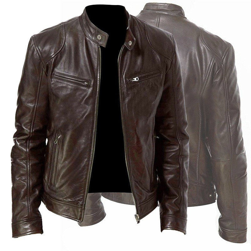 William | Comfortable &amp; Timeless Leather Jacket