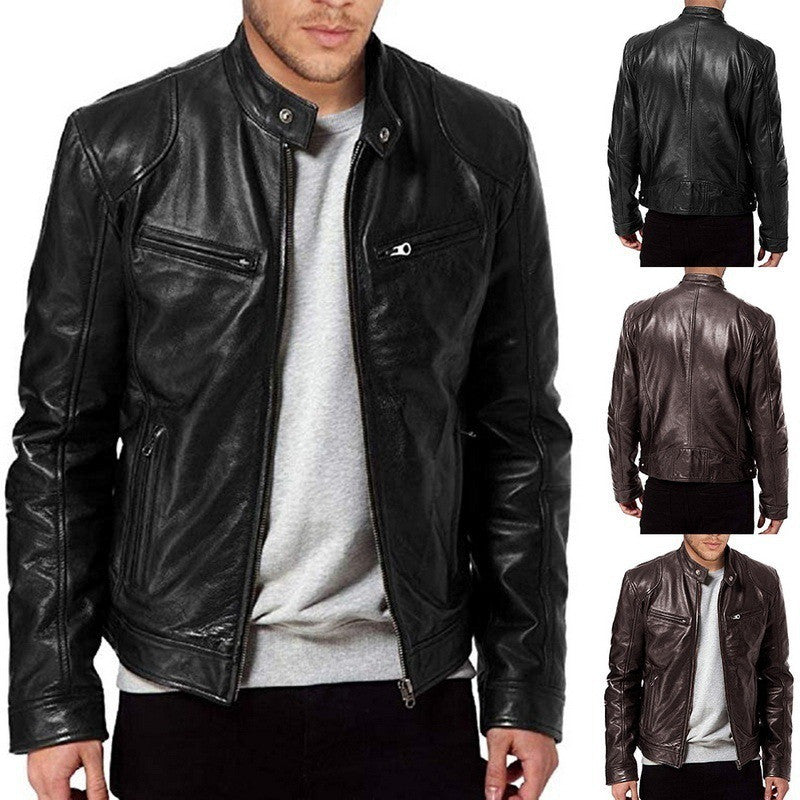 William | Comfortable &amp; Timeless Leather Jacket