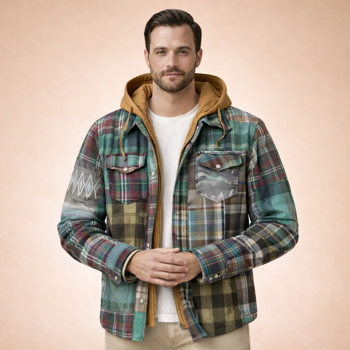 Maverick | Elegante und trendige karierte Jacke