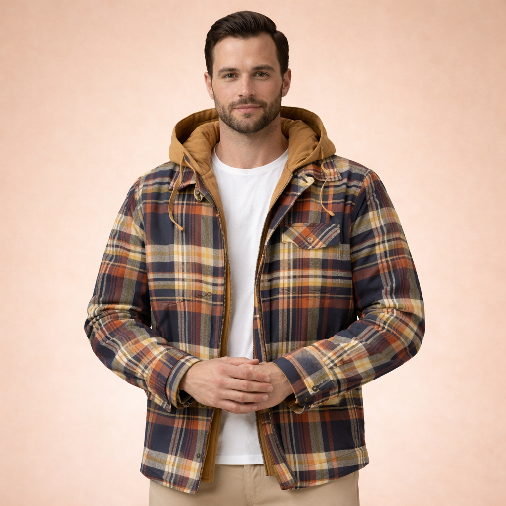 Maverick | Elegante und trendige karierte Jacke