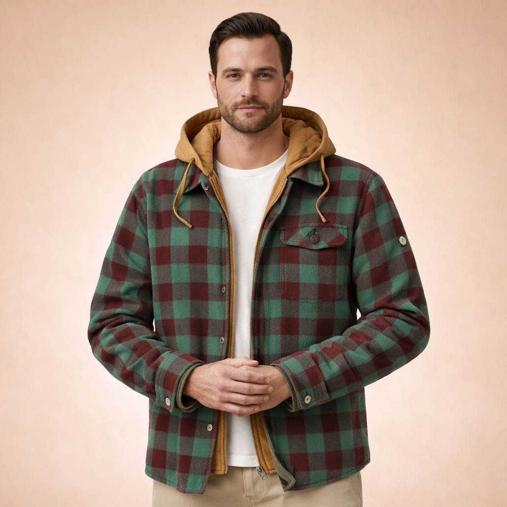 Maverick | Elegante und trendige karierte Jacke