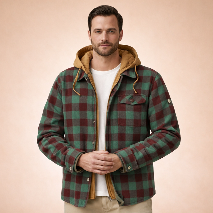 Maverick | Elegante und trendige karierte Jacke