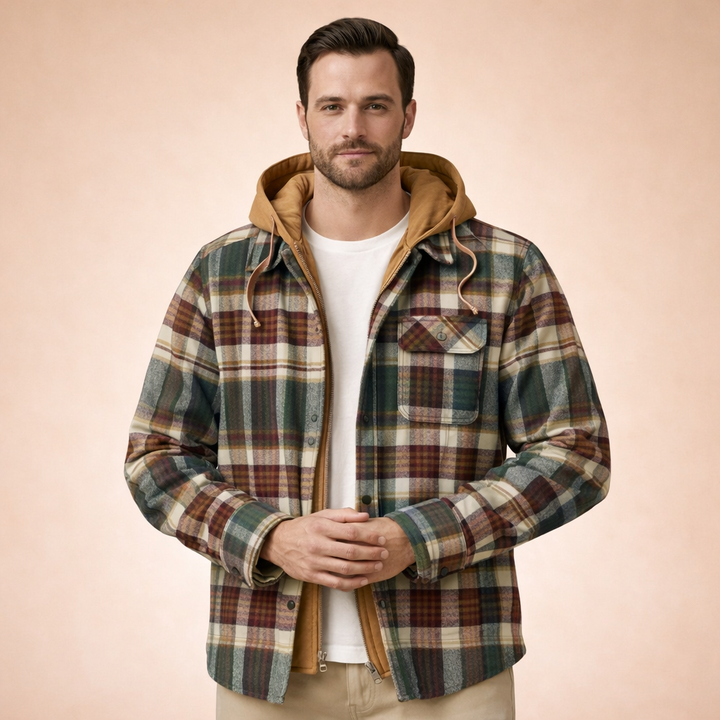 Maverick | Elegante und trendige karierte Jacke