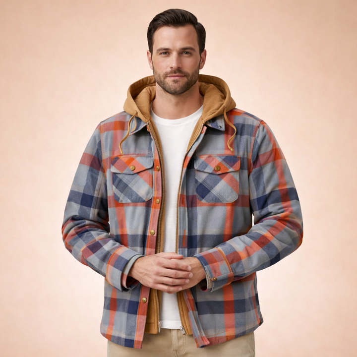 Maverick | Elegante und trendige karierte Jacke